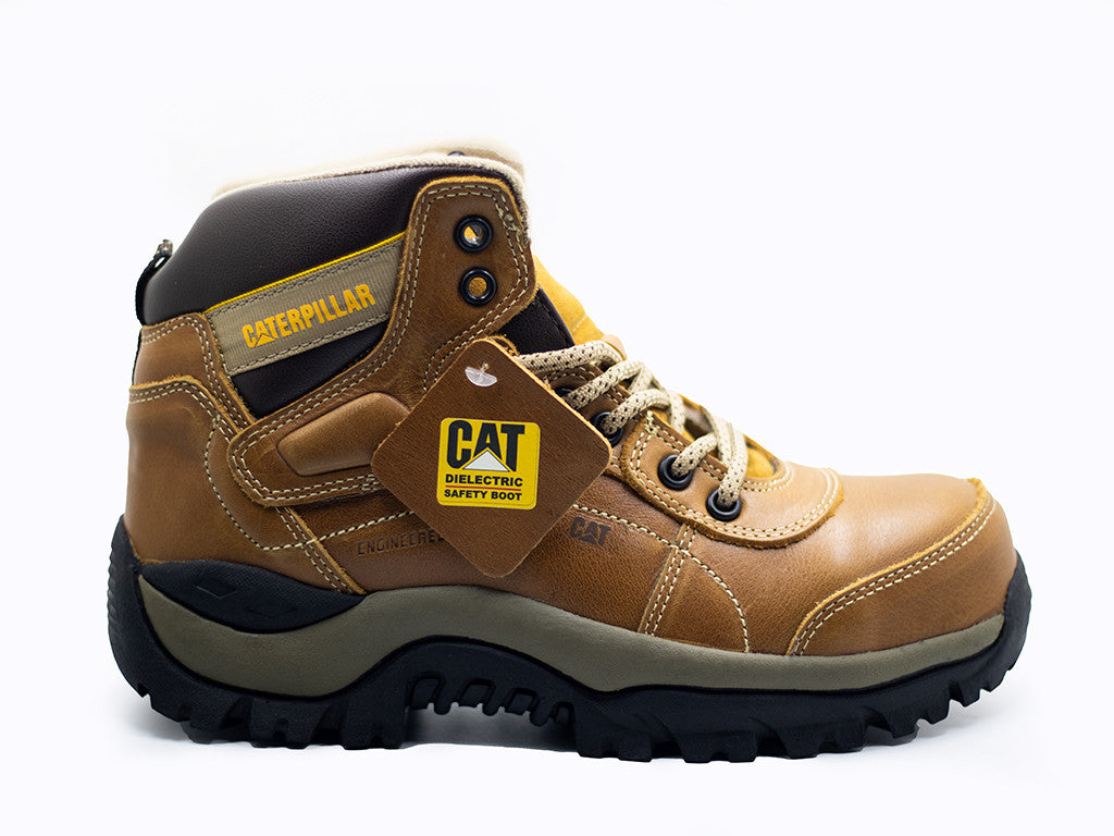 Bota Caterpillar 1333 Marrón Con Puntera🥾