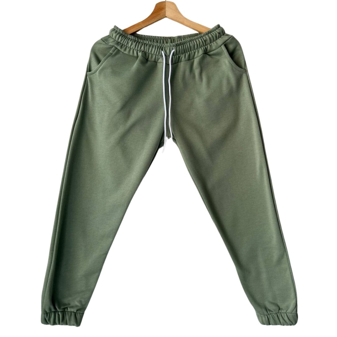 JOGGER NIÑOS VERDE MANZANA 14