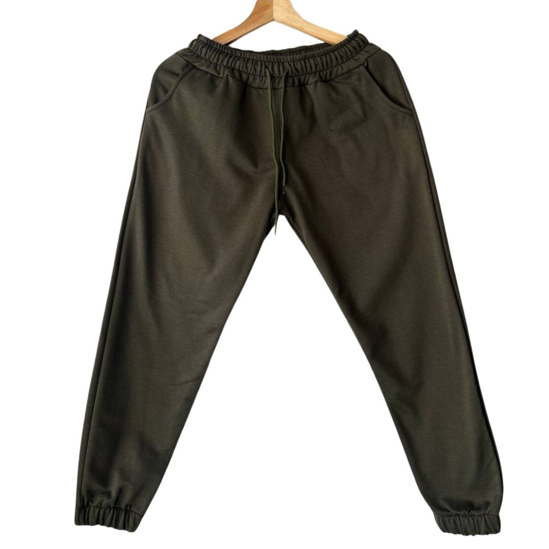 JOGGER NIÑOS  VERDE MILITAR 16